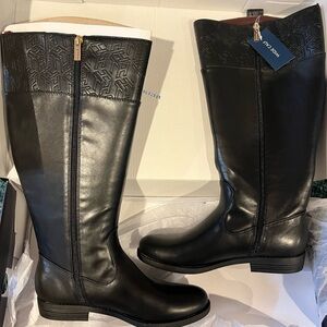 Brand new never worn size 8M wide calf knee high boots